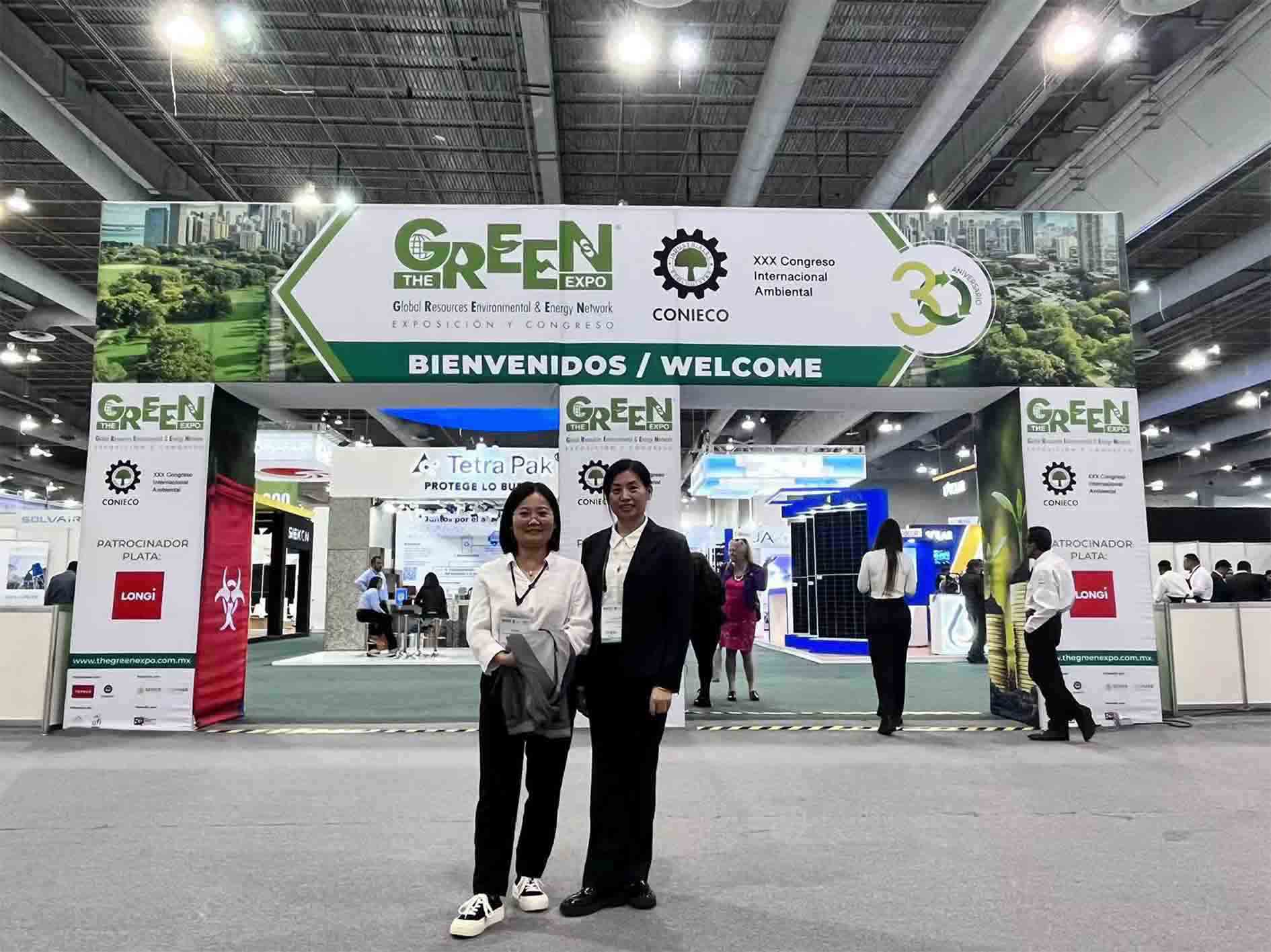 Anhui Jinli Electric Meksika'daki Yeşil Fuarda